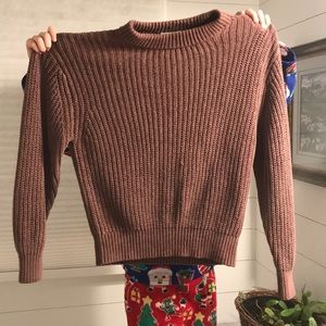 eggplant sweater